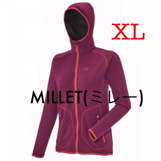 MILLET(ミレー)のamabu様専用  MILLET(ミレー) アイスランド フーディー XL レディースのトップス(パーカー)の商品写真