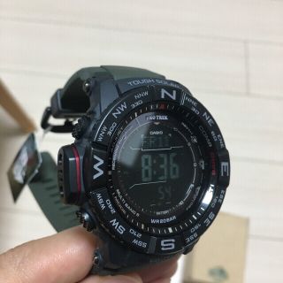 カシオ(CASIO)のFD様専用 日本未発売 新品CASIO プロトレック PRO TREK ソーラー(腕時計(デジタル))