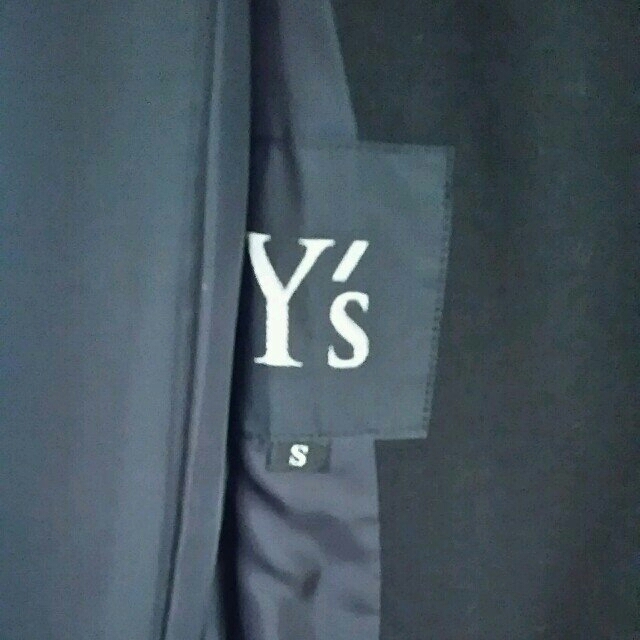 Yohji Yamamoto(ヨウジヤマモト)のYouさんのY'sの一つボタンジャケット レディースのジャケット/アウター(テーラードジャケット)の商品写真