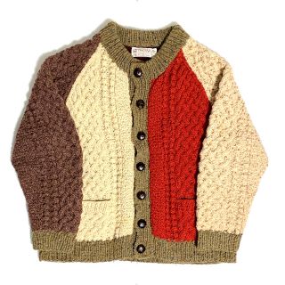 インバーアラン(INVERALLAN)の美品INVERALLAN クレイジーカラー4A Golfer Cardigan(カーディガン)