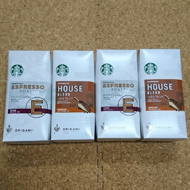 Starbucks Coffee(スターバックスコーヒー)のスタバ ドリップコーヒー ORIGAMI ４箱 食品/飲料/酒の飲料(コーヒー)の商品写真
