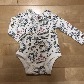 ベビーギャップ(babyGAP)のbaby GAP スナップ付きロングティーシャツ(Tシャツ/カットソー)