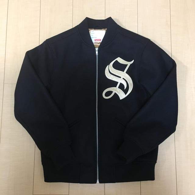 Supreme old english stadium jacket Lサイズ