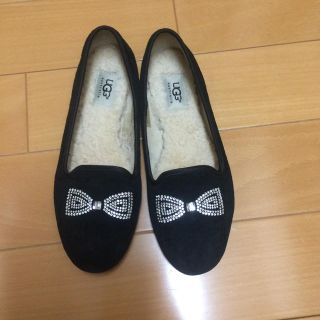 アグ(UGG)のアグ  リボンモカシン(スリッポン/モカシン)