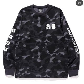 アベイシングエイプ(A BATHING APE)のA BATHING APE×NEIGHBORHOOD(Tシャツ/カットソー(七分/長袖))