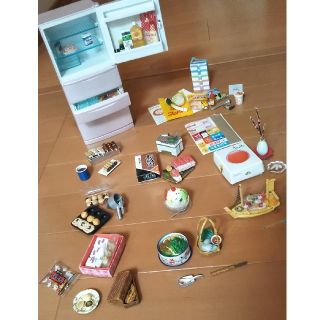 まさ様専用 ぷちサンプルシリーズ★ぷち冷蔵庫★たっぷりさん(置物)