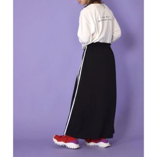 ダブルクローゼット(w closet)のwcloset  ライン入りワンピース(ロングワンピース/マキシワンピース)