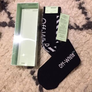 オフホワイト(OFF-WHITE)の新品 OFF WHITE SOCKS BOX(ソックス)