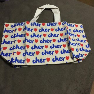 シェル(Cher)のcher エコバッグ マザーズバッグ : きなり(エコバッグ)