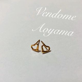 ヴァンドームアオヤマ(Vendome Aoyama)のK10＊ハートピアス(ピアス)