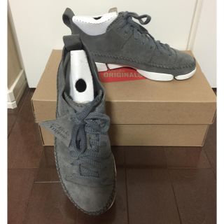 クラークス(Clarks)の未使用☆CLARKSグレースエード Trigenic Flex スニーカー(スニーカー)