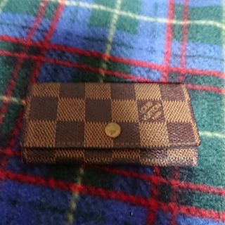 ルイヴィトン(LOUIS VUITTON)のルイヴィトン 本物 ダミエ  キーケース(キーケース)