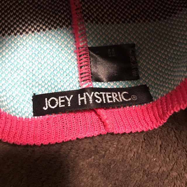 JOEY HYSTERIC(ジョーイヒステリック)のJOEYHYSTERIC ニット帽 レディースの帽子(ニット帽/ビーニー)の商品写真