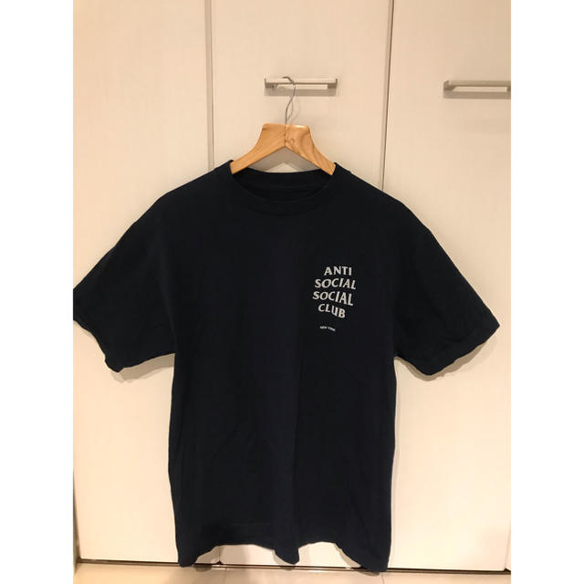 ANTI(アンチ)のASSCネイビーT-shirt メンズのトップス(Tシャツ/カットソー(半袖/袖なし))の商品写真