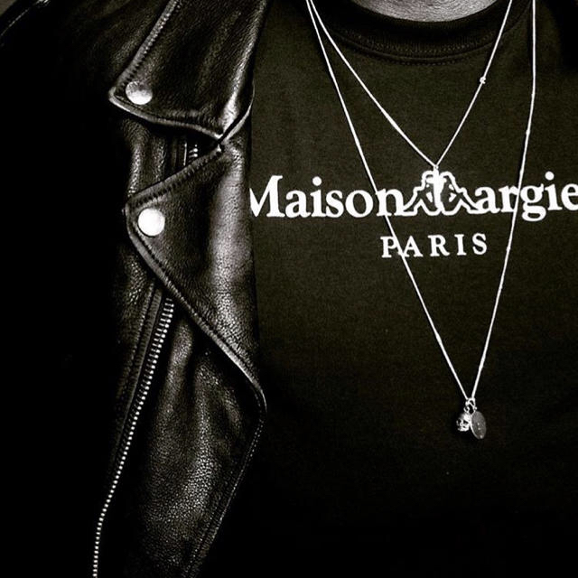 kustom londonカスタムロンドンTシャツmaison margiela黒状態