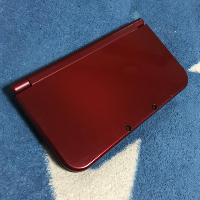 ニンテンドー 3ds LL 本体 メタリックレッド ソフト付き