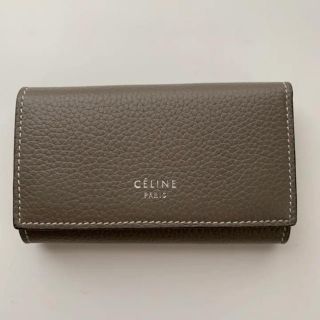 セリーヌ(celine)のceline  キーケース 美品 牛革(キーケース)