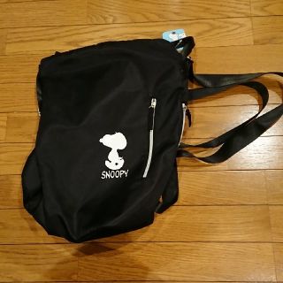 スヌーピー(SNOOPY)のスヌーピー雫型リュックサック(キャラクターグッズ)