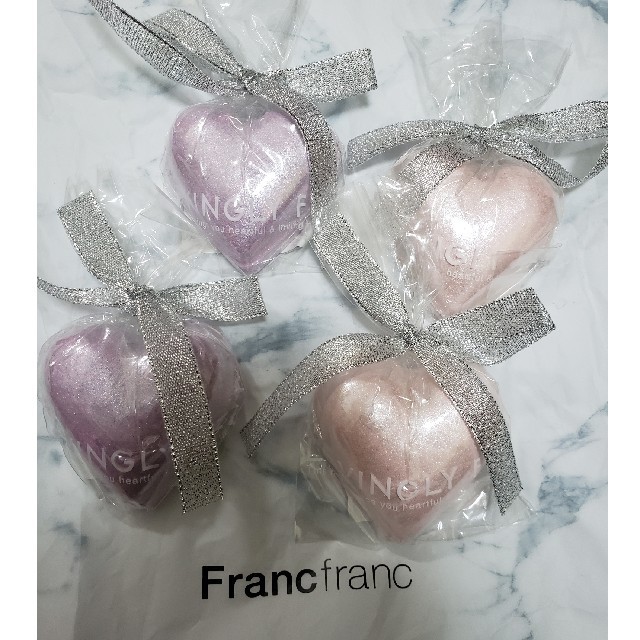 Francfranc - Francfranc 入浴剤 バスボム ローズ ラベンダー ラビングリーフィズの通販 by とりさん's shop