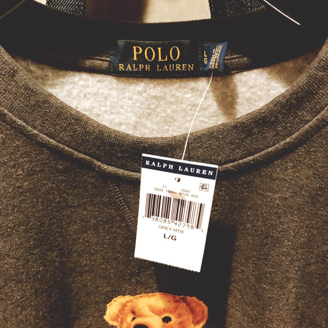 POLO RALPH LAUREN(ポロラルフローレン)の【値下げ】polo bear by Ralph Lauren 新品未使用スウェッ メンズのトップス(スウェット)の商品写真