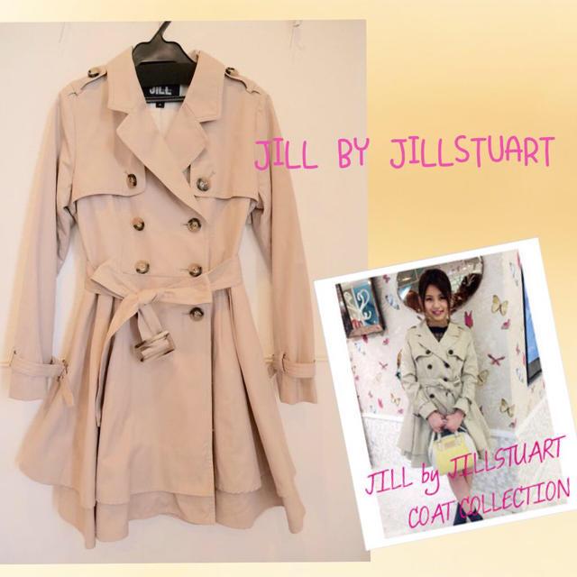 JILL by JILLSTUART(ジルバイジルスチュアート)のジルバイ♡ドレストレンチコート♡ レディースのジャケット/アウター(トレンチコート)の商品写真