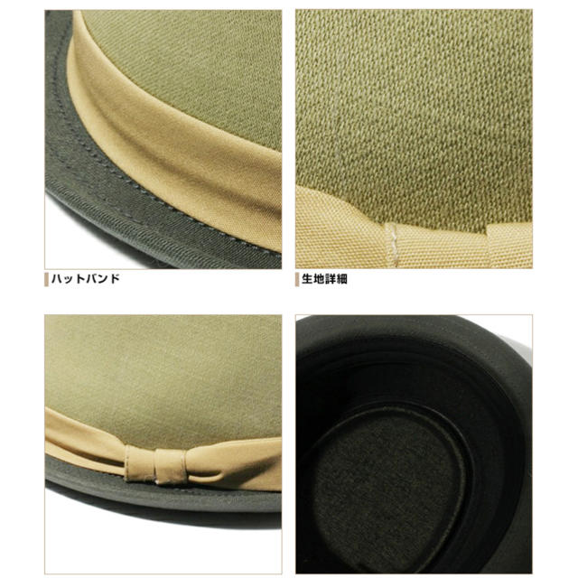 DIESEL(ディーゼル)のディーゼル ポークパイハット メンズの帽子(ハット)の商品写真