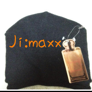 ジェーアイマックス(Ji.maxx)のJi:maxxニット帽新品タグ付送料無料(ニット帽/ビーニー)