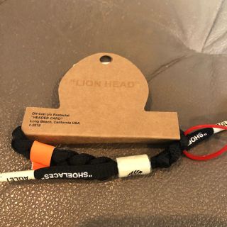 オフホワイト(OFF-WHITE)のOff-Clat オフクラット ブレスレット 黒(ブレスレット)