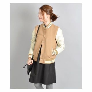 シップスフォーウィメン(SHIPS for women)のSHIPS for women メルトン×レザー スタジャン★シップス(スタジャン)