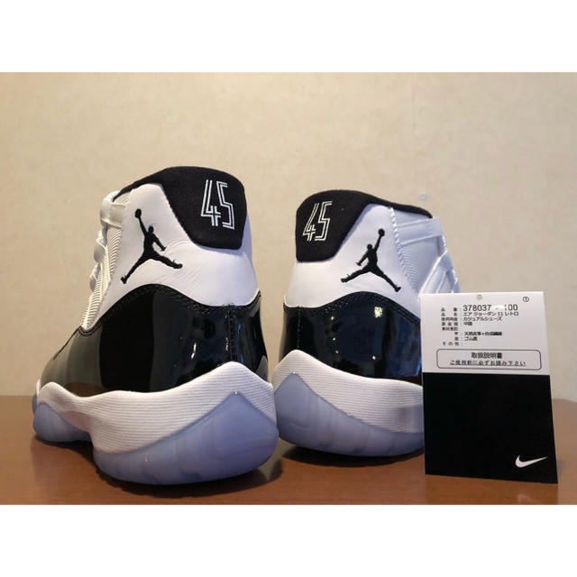 NIKE(ナイキ)のAIR JORDAN11 RETRO CONCORD ジョーダン11 US9.5 メンズの靴/シューズ(スニーカー)の商品写真