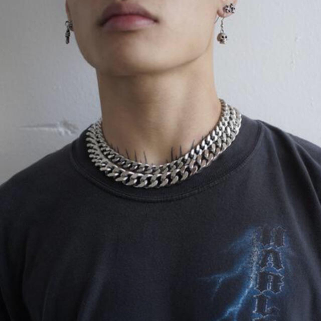 FEAR OF GOD(フィアオブゴッド)のlukevicious SINGLE LINK CHOKER NECKLACE  メンズのアクセサリー(ネックレス)の商品写真