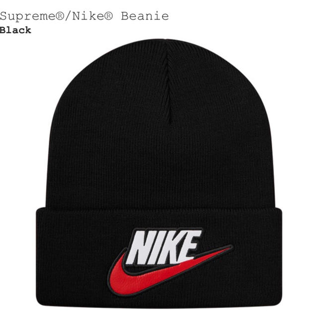 NIKE  Beanie   ナイキ ビーニー  SUPREME 2帽子