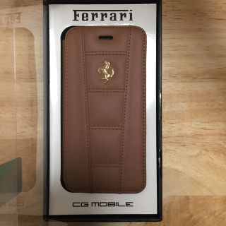 フェラーリ(Ferrari)のFerrari iphone6s.6ケース ブラウン(iPhoneケース)