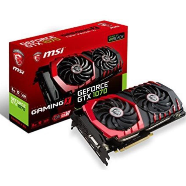 【新品未開封】GTX1070  8G GAMING MSI グラフィックカード