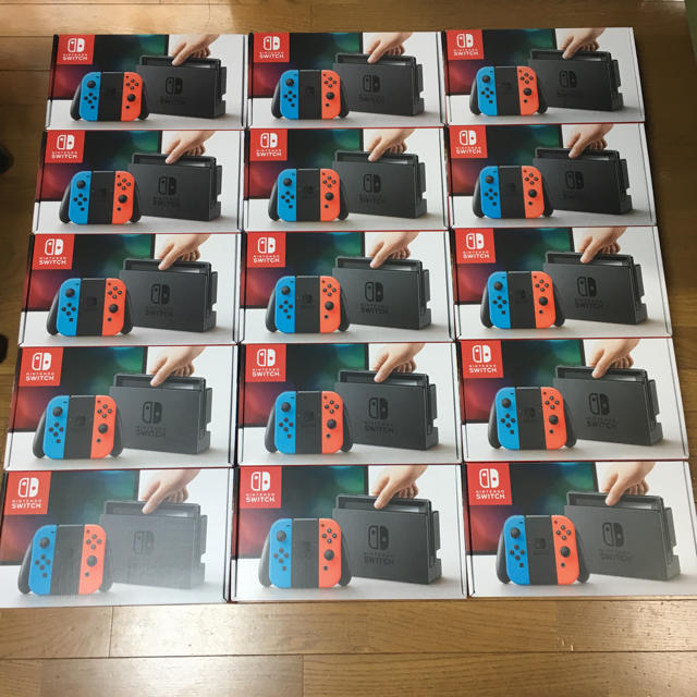 【新品】ニンテンドースイッチ ネオン 15台