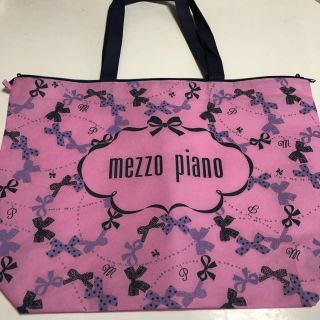 メゾピアノ(mezzo piano)のメゾピアノ★ショップバッグ(トートバッグ)