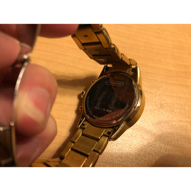 COACHゴールド時計 コーチ 金 メンズ レディース アルマーニ バーバリー - 2