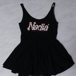 ナディア(NADIA)のNADIA 黒ワンピース ※お取り置き(ミニワンピース)