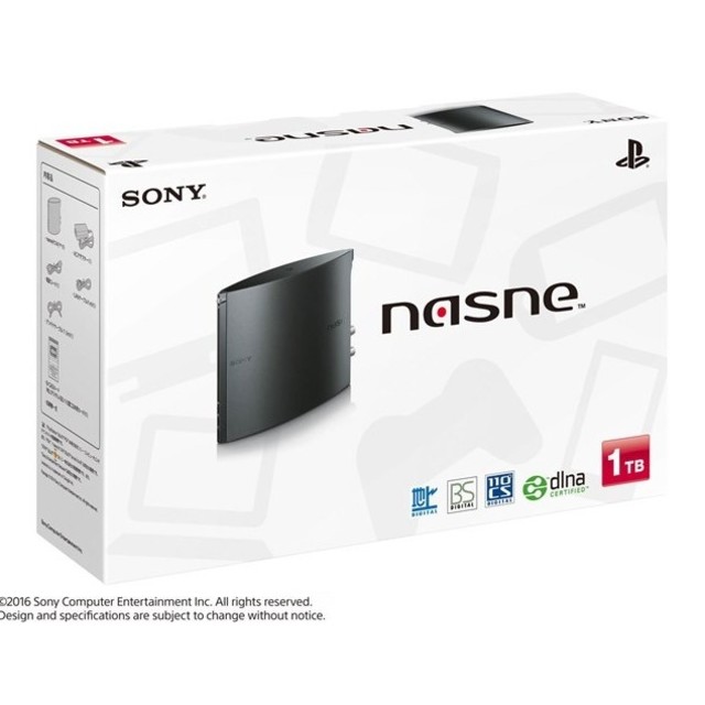 nasne(ナスネ)のnasne 1TB エンタメ/ホビーのゲームソフト/ゲーム機本体(その他)の商品写真