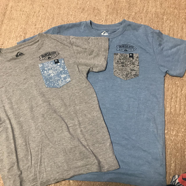 QUIKSILVER(クイックシルバー)のクイックシルバー キッズTシャツセット キッズ/ベビー/マタニティのキッズ服男の子用(90cm~)(Tシャツ/カットソー)の商品写真