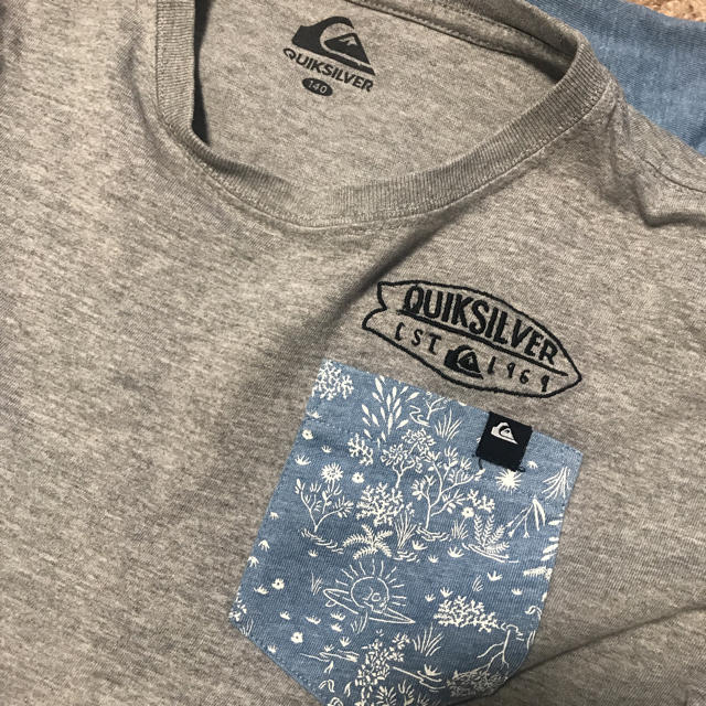 QUIKSILVER(クイックシルバー)のクイックシルバー キッズTシャツセット キッズ/ベビー/マタニティのキッズ服男の子用(90cm~)(Tシャツ/カットソー)の商品写真