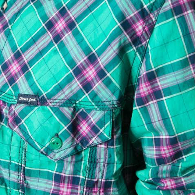 DIESEL(ディーゼル)のDIESEL ディーゼル チェックシャツ Sサイズ 新品未使用 タグ付き メンズのトップス(シャツ)の商品写真
