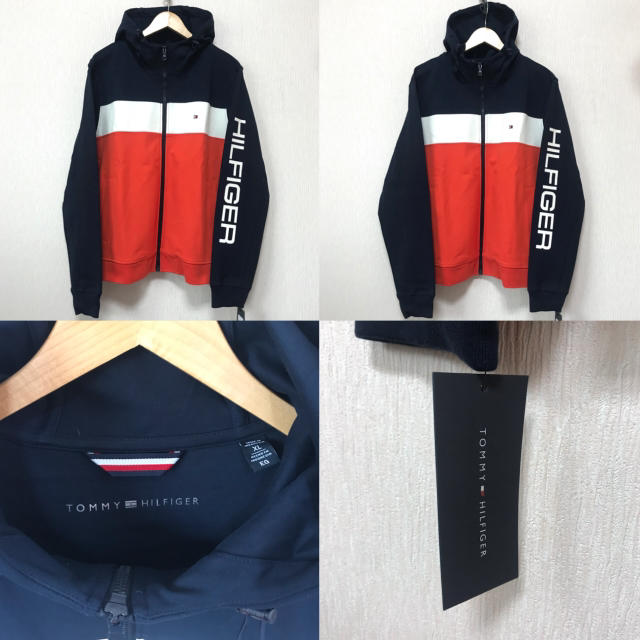 TOMMY HILFIGER(トミーヒルフィガー)のこーすけさまさまさん専用 トミー トラックトップ フーディー XL メンズのトップス(パーカー)の商品写真