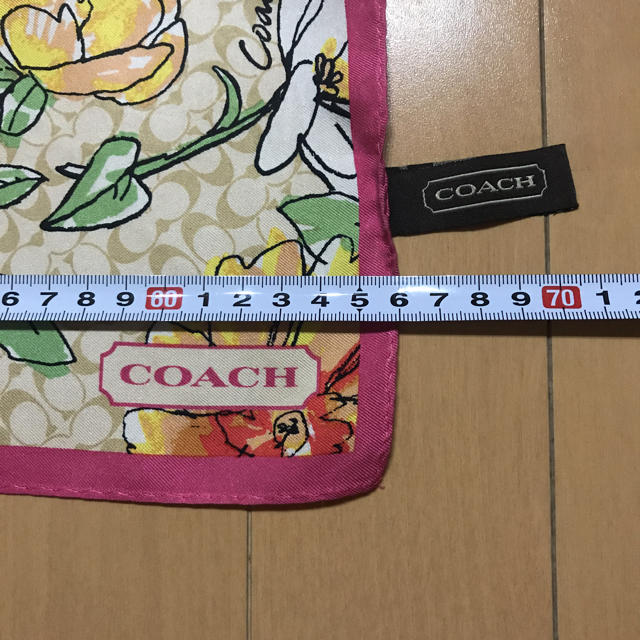 COACH(コーチ)のCOACH(花柄スカーフ) レディースのファッション小物(バンダナ/スカーフ)の商品写真