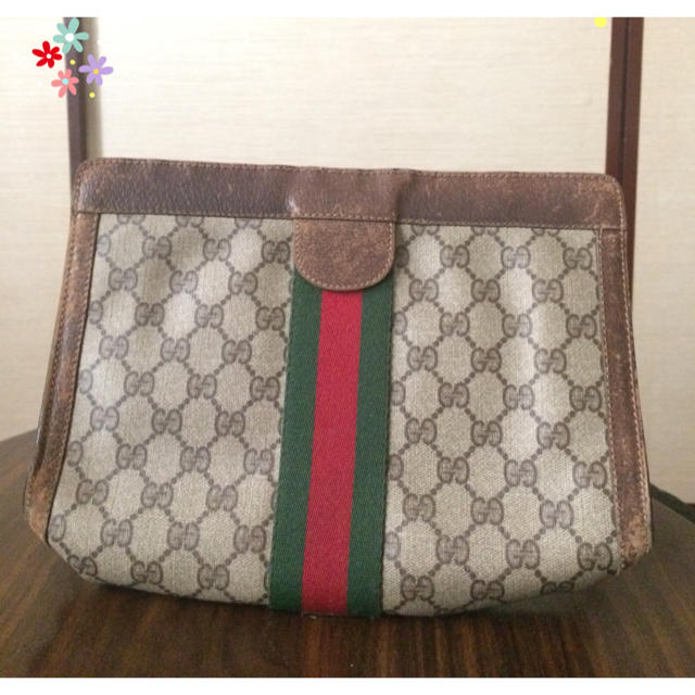 Gucci(グッチ)のオールドGUCCI  クラッチバッグ レディースのバッグ(クラッチバッグ)の商品写真