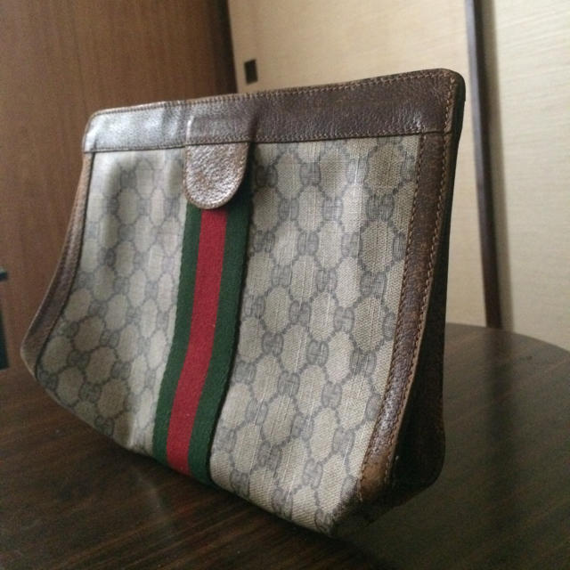 Gucci(グッチ)のオールドGUCCI  クラッチバッグ レディースのバッグ(クラッチバッグ)の商品写真