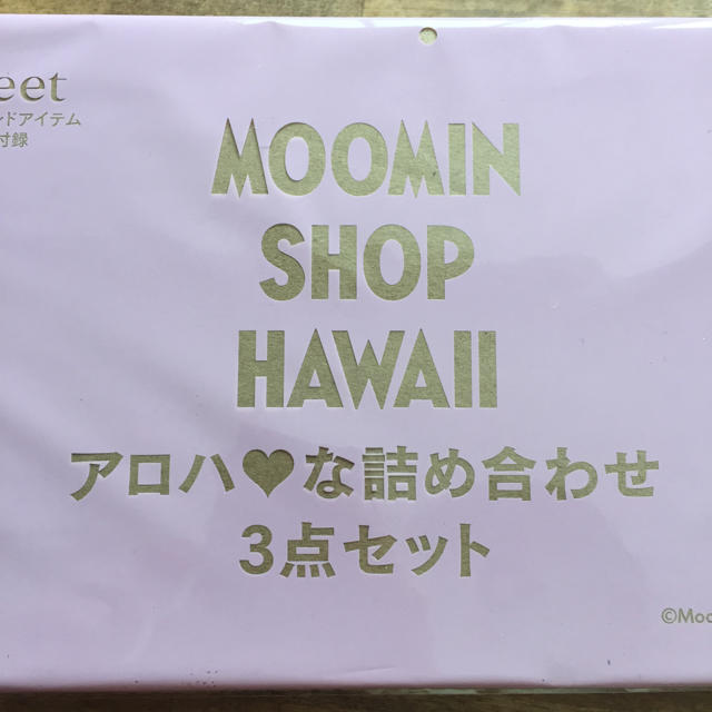 ムーミン アロハな詰め合わせ３点セット エンタメ/ホビーのおもちゃ/ぬいぐるみ(キャラクターグッズ)の商品写真