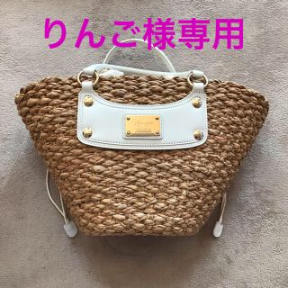 ギンザカネマツ(GINZA Kanematsu)の【美品】Kanematsu かごバック(かごバッグ/ストローバッグ)