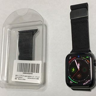 アップルウォッチ(Apple Watch)のApple Watch ミラネーゼループ風 ステンレス バンド(腕時計(デジタル))