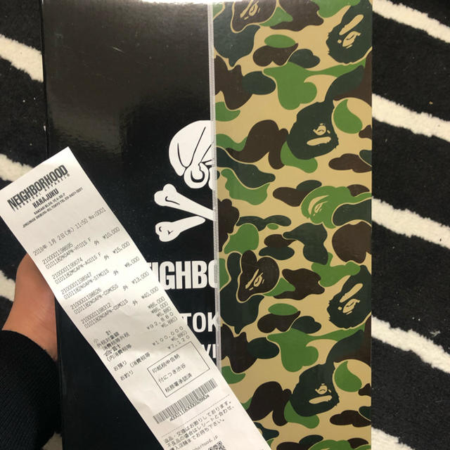 MEDICOM TOY(メディコムトイ)のBape x neighborhood BE@RBRICK 100%&400% エンタメ/ホビーのフィギュア(その他)の商品写真